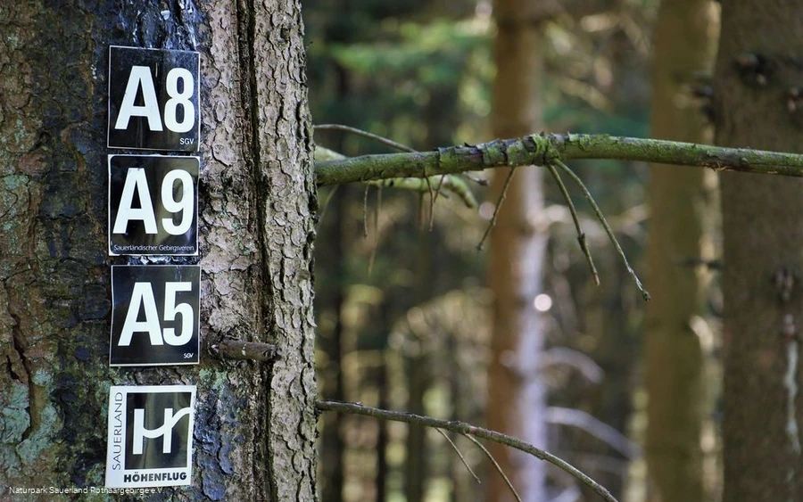 Eine Vielzahl von Wanderwegen eröffnen sich dem Ga