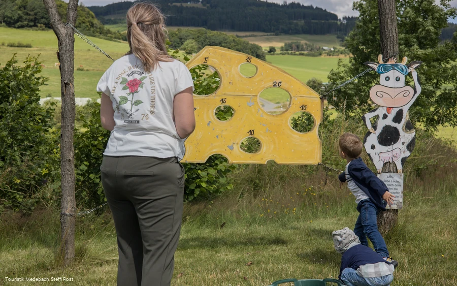 Spaß auf den Milchstationen in Referinghausen