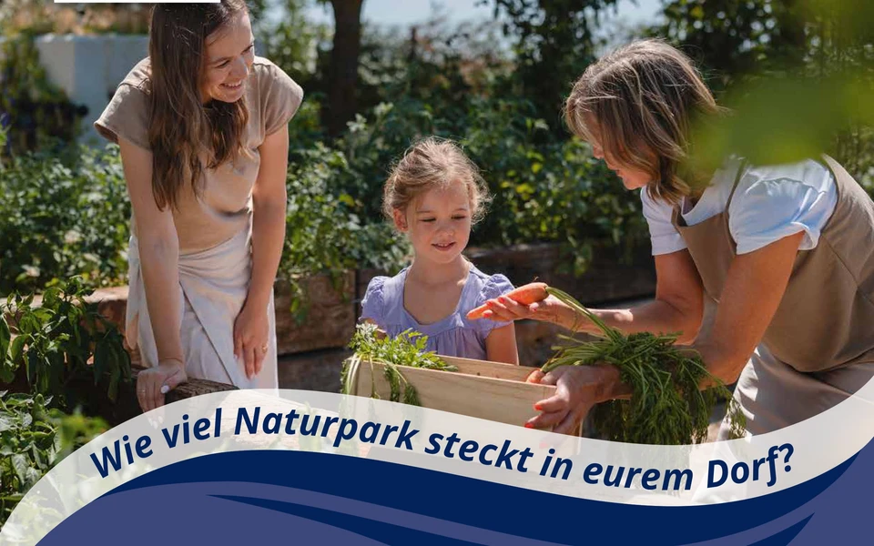 Titel Flyer Naturpark-Dorf