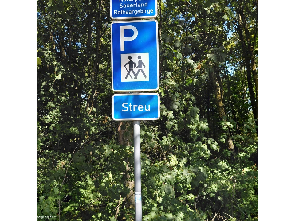 Wanderparkplatz Streu