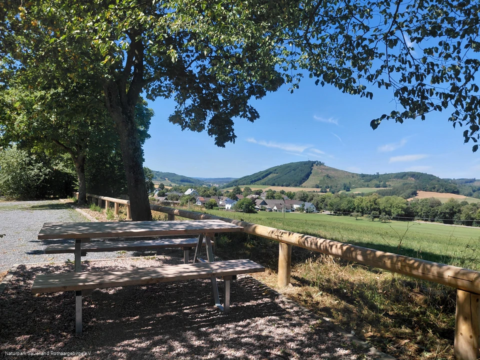 Sitzmöbel und Ausblick