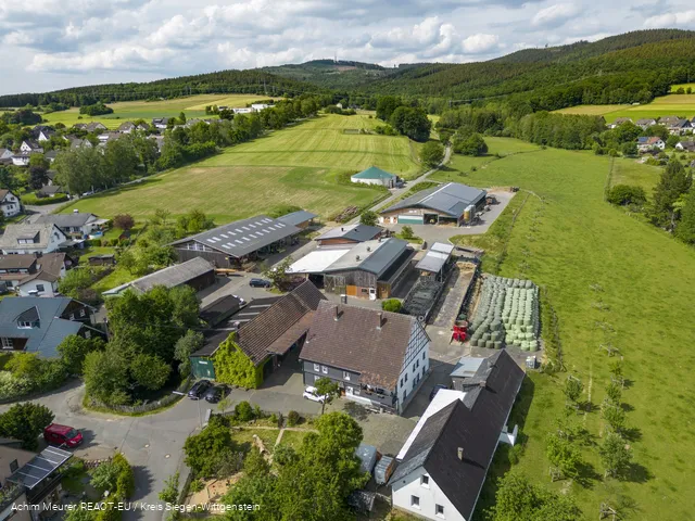 Irlenhof von oben, Kreuztal-Ferndorf