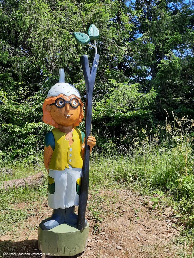 Besuch beim Wald-Wichtel