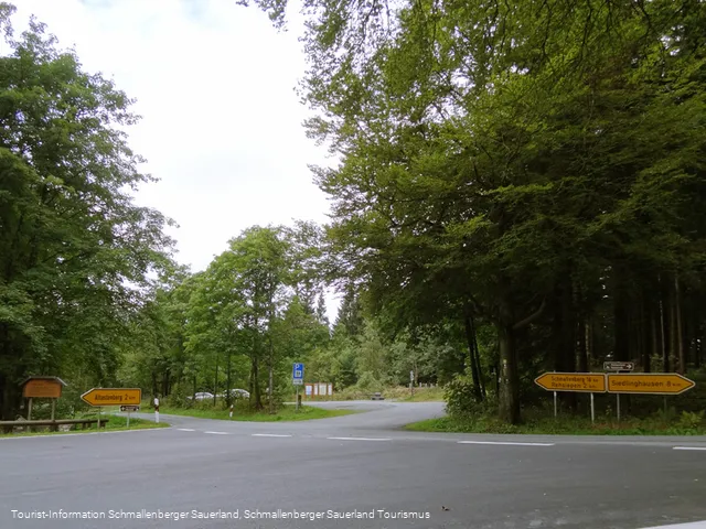 Wanderparkplatz "Großes Bildchen" auf der Hunau