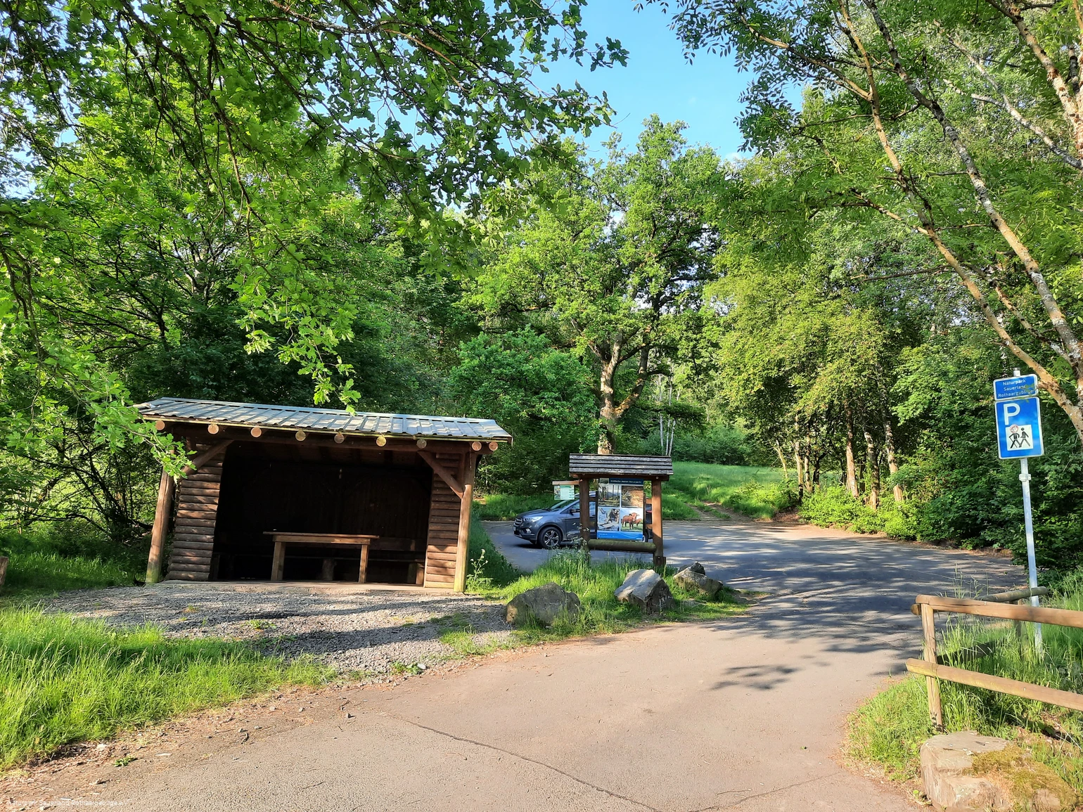 Startpunkt für den Köhlerpfad