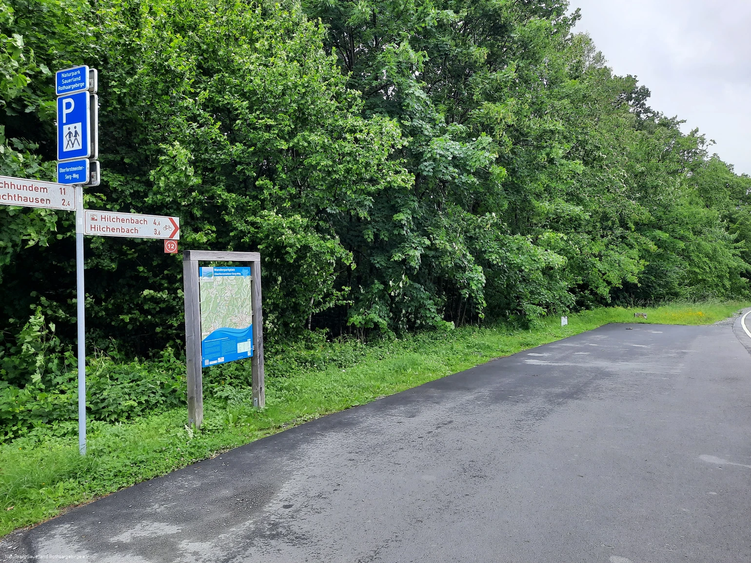 Unweit zur Grenze des Kreises Olpe gelegen