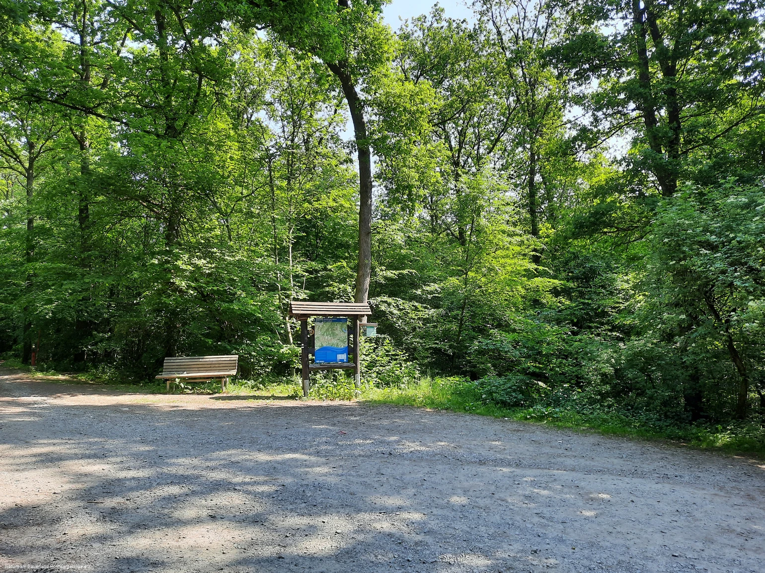 Parkplatz im Zitzenbachtal