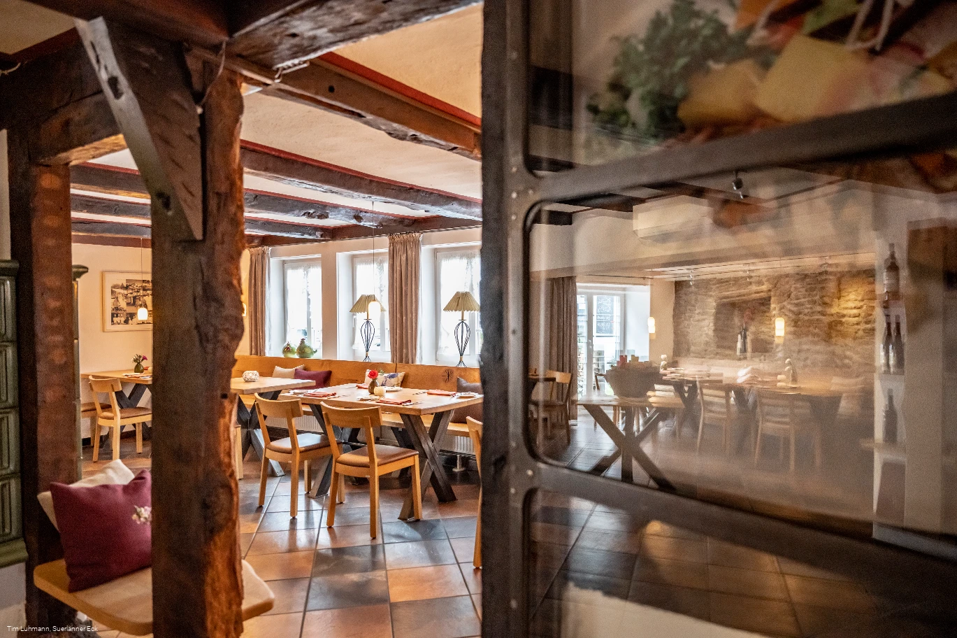 Innenaufnahme des Gastraums