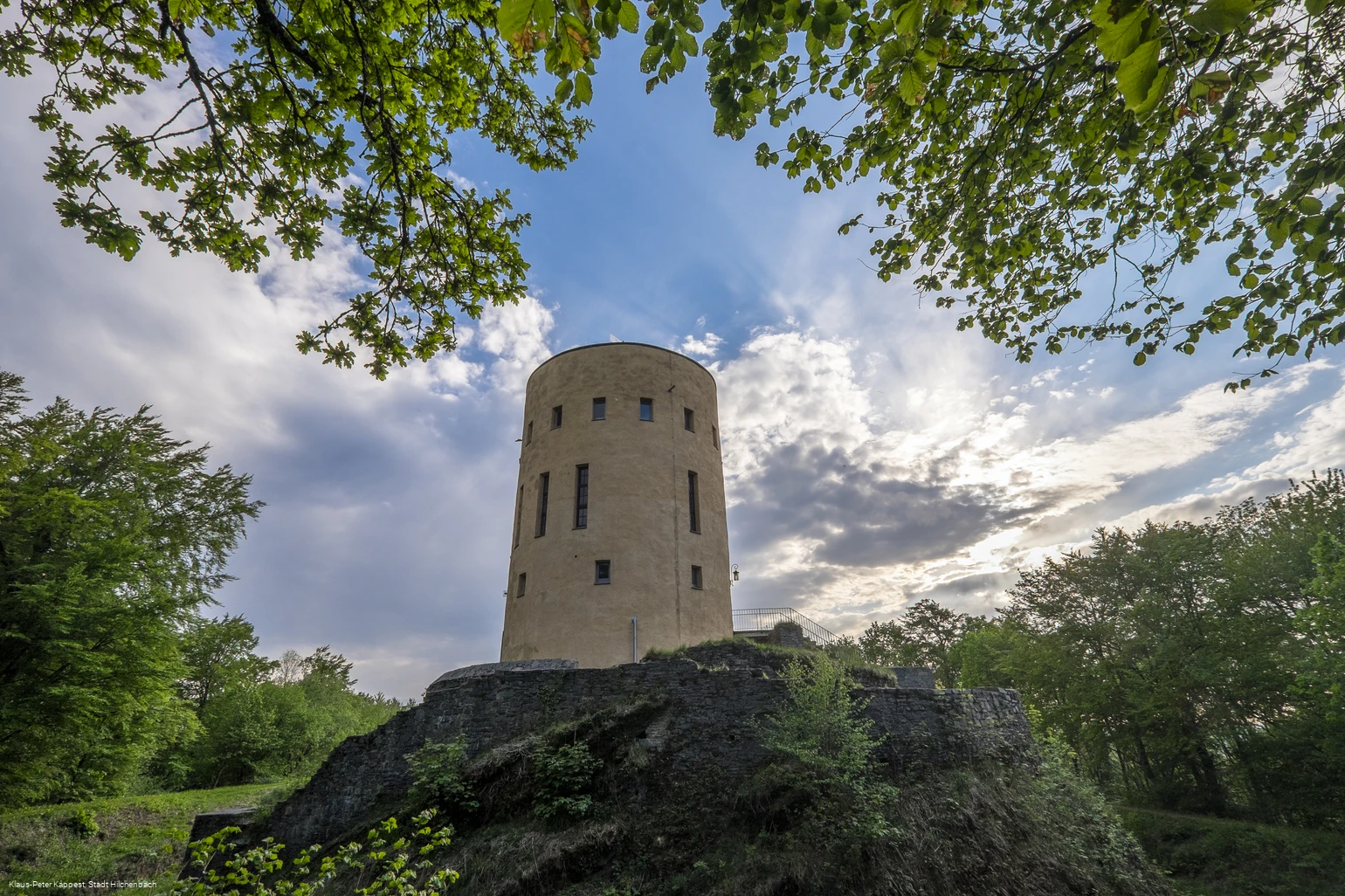 Blick auf die Ginsburg Blick auf die Ginsburg