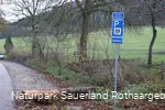 Willkommen beim Wanderparkplatz Kelbketal!