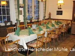 Eingedeckter Tisch - © Landhotel Herscheider Mühle