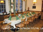 Eingedeckter Tisch - © Landhotel Herscheider Mühle