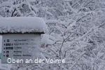 Auch im Winter lädt das Wanderwegenetz zu einem Au