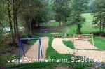 Blick auf den Spielplatz