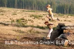 Wisent Wildnis springende Kinder