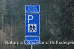 ... hier gehts zum Wanderparkplatz Beerenschlade